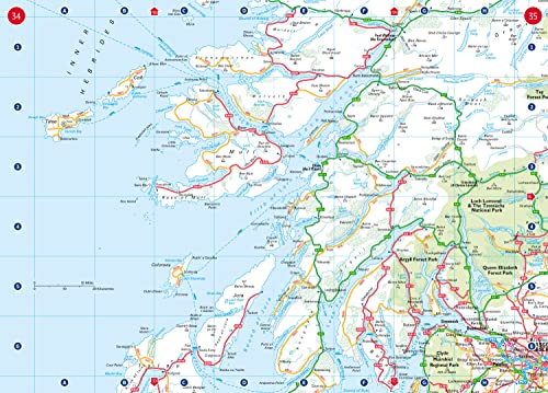 2023 Collins Handy Road Atlas Britain and Ireland - Wide World Maps & MORE!