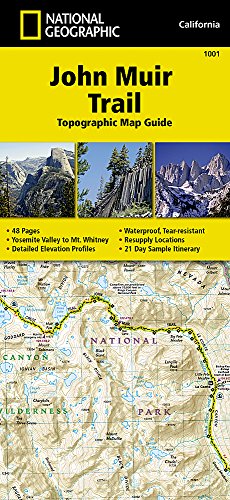 John Muir Trail Topographic Map Guide (National Geographic Topographic Map Guide) (National Geographic Topographic Map Guide (1001)) - Wide World Maps & MORE!