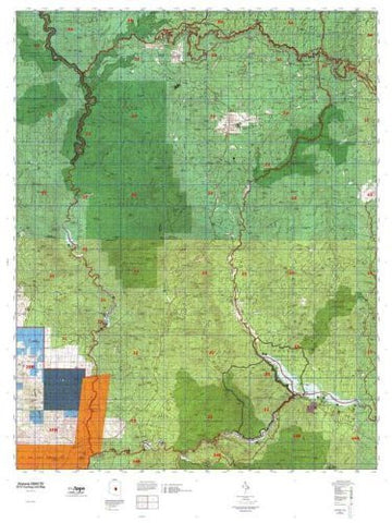 Arizona GMU 22 Hunt Area / Game Management Units (GMU) Map - Wide World Maps & MORE! - Map - MyTopo - Wide World Maps & MORE!