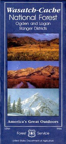 Wasatch-Cache National Forest travel map : Ogden and Logan ranger districts (SuDoc A 13.28:W 26/6/991) - Wide World Maps & MORE! - Book - Wide World Maps & MORE! - Wide World Maps & MORE!