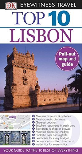 Top 10 Lisbon (EYEWITNESS TOP 10 TRAVEL GUIDE) - Wide World Maps & MORE! - Book - Brand: DK Travel - Wide World Maps & MORE!