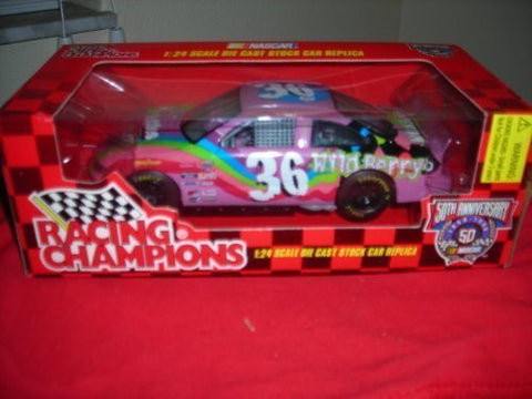 1998 Racing Champions Nascar Fans 50th Anniversary Edition Diecast 1/24 Ernie Irvan #36 Skittles - Wide World Maps & MORE! - Toy - Racing Champions - Wide World Maps & MORE!