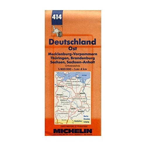 Michelin Main Road Map: Deutschland (Michelin Maps) - Wide World Maps & MORE! - Book - Wide World Maps & MORE! - Wide World Maps & MORE!