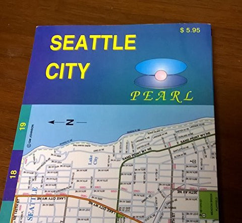 Seattle City Pearl Map - Wide World Maps & MORE! - Book - Wide World Maps & MORE! - Wide World Maps & MORE!