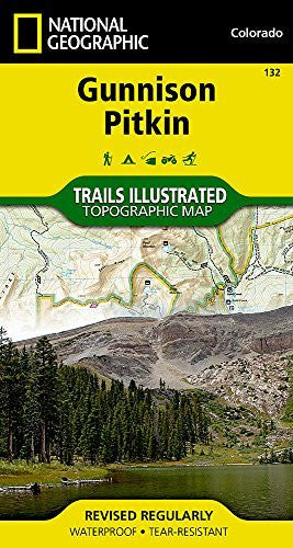 Gunnison, Pitkin (National Geographic Trails Illustrated Map) - Wide World Maps & MORE! - Book - National Geographic Books - Wide World Maps & MORE!