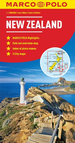 New Zealand Marco Polo Map (Marco Polo Maps) - Wide World Maps & MORE! - Book - Mairdumont - Wide World Maps & MORE!