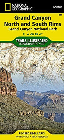 National Geographic Trails Illustrated - Grand Canyon Bright Angel Map - AZ - Wide World Maps & MORE! - Map - National Geographic Maps - Wide World Maps & MORE!