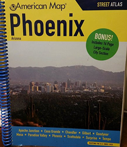 Phoenix AZ Atlas - Wide World Maps & MORE! - Book - Wide World Maps & MORE! - Wide World Maps & MORE!