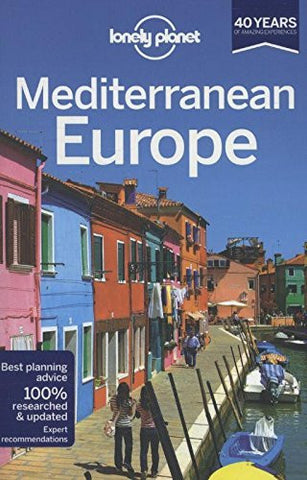 Lonely Planet Mediterranean Europe (Travel Guide) - Wide World Maps & MORE! - Book - Brand: Lonely Planet - Wide World Maps & MORE!