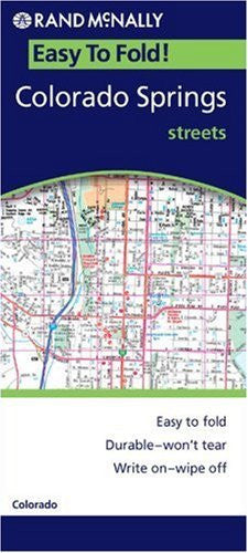 Colorado Springs (Rand McNally Easyfinder) - Wide World Maps & MORE! - Book - Rand McNally - Wide World Maps & MORE!