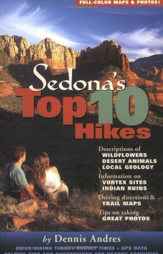 Sedona's Top 10 Hikes [Collectible - Very Good] - Wide World Maps & MORE! - Book - Meta Adventures - Wide World Maps & MORE!
