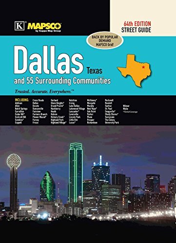 Dallas, TX Street Guide - Wide World Maps & MORE! - Book - Wide World Maps & MORE! - Wide World Maps & MORE!