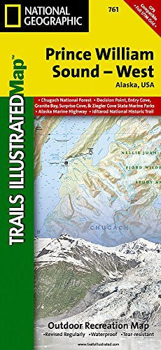 Prince William Sound West (National Geographic Trails Illustrated Map) - Wide World Maps & MORE! - Book - Wide World Maps & MORE! - Wide World Maps & MORE!