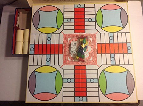 Parcheesi 1964 Gold Seal Edition Vintage Board Game - Wide World Maps & MORE! - Toy - Gold Seal Edition - Wide World Maps & MORE!