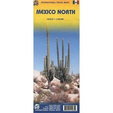 Mexico North 1:1,300,000 Regional Travel Map - Wide World Maps & MORE! - Book - Wide World Maps & MORE! - Wide World Maps & MORE!