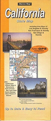 California State Map - Wide World Maps & MORE! - Map - Warren Map - Wide World Maps & MORE!