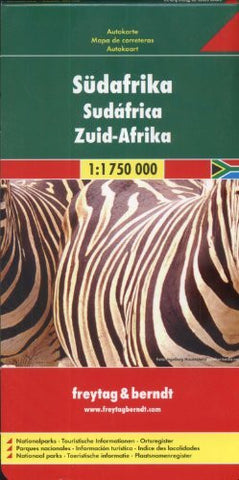 South Africa "Sudafrika" Map - Wide World Maps & MORE! - Book - Freytag & Berndt - Wide World Maps & MORE!