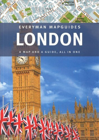 London:  A Map and A Guide, All in One (Everyman MapGuides) - Wide World Maps & MORE! - Book - Alfred A. Knopf - Wide World Maps & MORE!