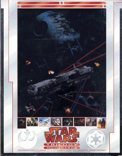 Star Wars Trilogy Movie Cards -Contains Eight Classic 11" X 14" Images - Wide World Maps & MORE! - Book - Wide World Maps & MORE! - Wide World Maps & MORE!