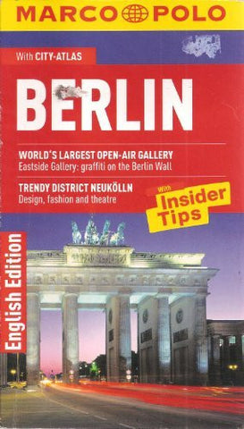 Marco Polo: Berlin, with City Atlas - English Edition - Wide World Maps & MORE! - Book - Wide World Maps & MORE! - Wide World Maps & MORE!