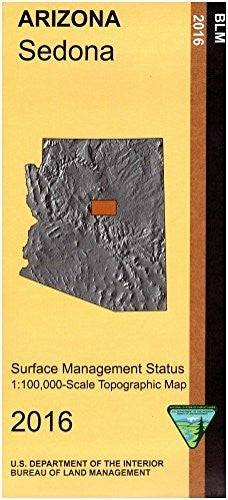 Sedona Surface Management Status (Arizona) - Wide World Maps & MORE! - Map - United States Department of the Interior - Wide World Maps & MORE!