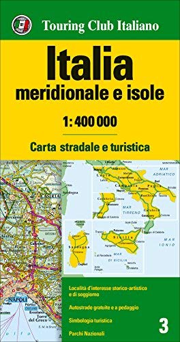 Italy South + Isles 3 tci (r) wp (Italian Edition) - Wide World Maps & MORE! - Book - Wide World Maps & MORE! - Wide World Maps & MORE!