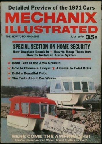 Mechanix Illustrated July 1970, Vol 66 #506 - Wide World Maps & MORE! - Book - Wide World Maps & MORE! - Wide World Maps & MORE!