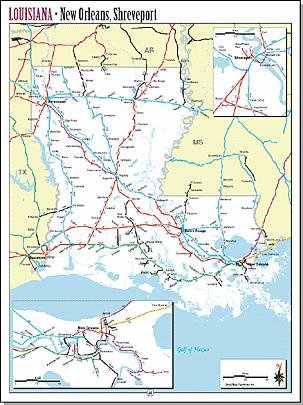 Professional Railroad Atlas of North America - Wide World Maps & MORE!