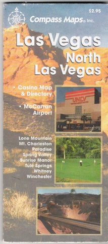 Las Vegas, North Las Vegas: Casino map & directory, McCarran Airport, Lone Mountain ... Winchester - Wide World Maps & MORE! - Book - Wide World Maps & MORE! - Wide World Maps & MORE!