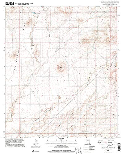 Million Dollar Tank, Arizona 1996 (7.5'×7.5' Topographic Quadrangle) - Wide World Maps & MORE! - Map - Wide World Maps & MORE! - Wide World Maps & MORE!