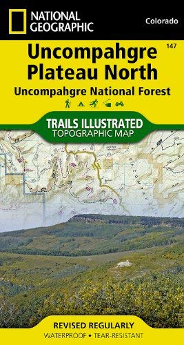 Uncompahgre Plateau North [Uncompahgre National Forest] (National Geographic Trails Illustrated Map) - Wide World Maps & MORE! - Book - National Geographic Maps - Wide World Maps & MORE!