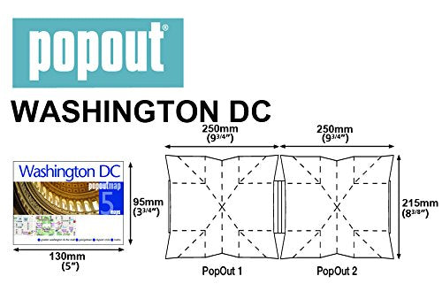 Washington DC PopOut Map (PopOut Maps) - Wide World Maps & MORE! - Book - Wide World Maps & MORE! - Wide World Maps & MORE!