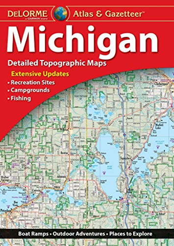 DeLorme Atlas & Gazetteer: Michigan - Wide World Maps & MORE!