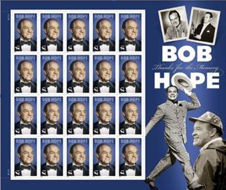 Bob Hope Thanks for the Memory Mint Sheet of Twenty 44 Cent Stamps Scott 4406 - Wide World Maps & MORE! - Toy - USPS - Wide World Maps & MORE!