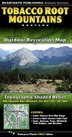 Tobacco Root Mountains - Wide World Maps & MORE! - Book - Beartooth Publishing - Wide World Maps & MORE!