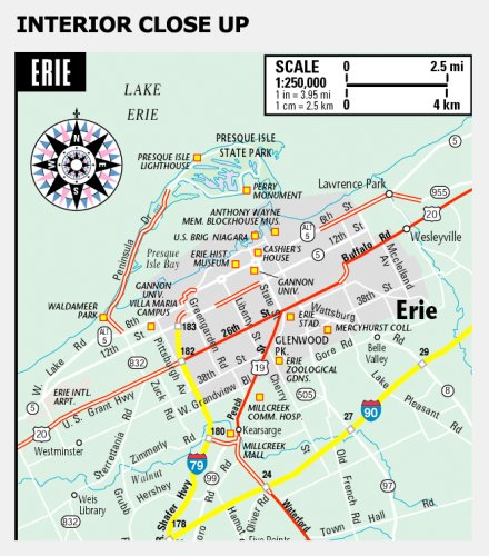 Streetwise Pennsylvania Map - Laminated State Road Map of Pennsylvania - Wide World Maps & MORE! - Book - StreetWise - Wide World Maps & MORE!