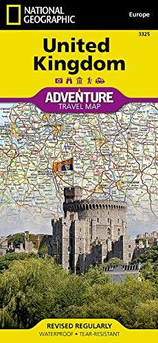 United Kingdom (National Geographic Adventure Map, 3325) - Wide World Maps & MORE!