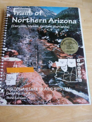 Trails of Northern Arizona: Canyons, Mesas, Central Highlands - Wide World Maps & MORE! - Book - Wide World Maps & MORE! - Wide World Maps & MORE!