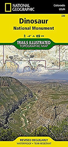 Dinosaur National Monument (National Geographic Trails Illustrated Map) - Wide World Maps & MORE! - Map - National Geographic Maps - Wide World Maps & MORE!