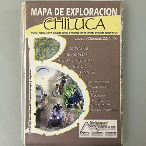 Chiluca Mapa de Exploracion Outdoor/Recreation Map - Wide World Maps & MORE! - Book - Wide World Maps & MORE! - Wide World Maps & MORE!