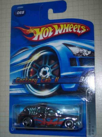 Chrome Burnerz Series #3 Cockney Cab 2 Silver Windows Small Rear Wheel #2006-68 Collectible Collector Car Mattel Hot Wheels - Wide World Maps & MORE! - Toy - Wide World Maps & MORE! - Wide World Maps & MORE!
