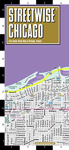 Streetwise Chicago Map - Laminated City Center Street Map of Chicago, Illinois (Michelin Streetwise Maps) - Wide World Maps & MORE!