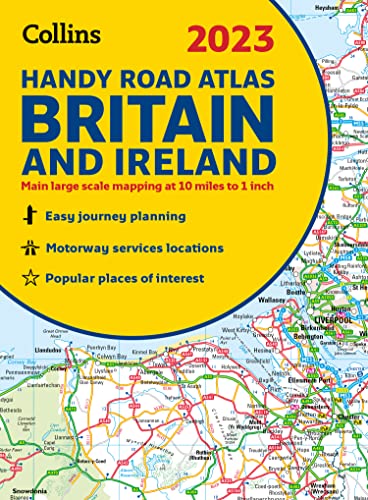 2023 Collins Handy Road Atlas Britain and Ireland - Wide World Maps & MORE!