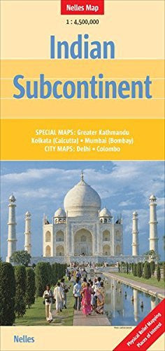 Indian Subcontinent Nelles map - Wide World Maps & MORE! - Book - Wide World Maps & MORE! - Wide World Maps & MORE!