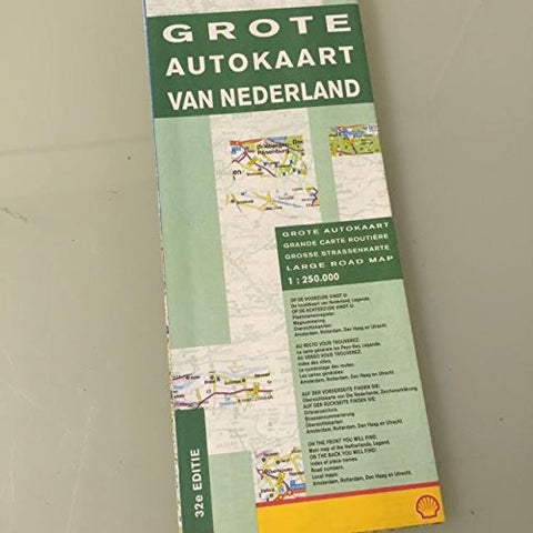 Shell Autokaart Nederland: 1 : 250.000 - Wide World Maps & MORE! - Book - Wide World Maps & MORE! - Wide World Maps & MORE!