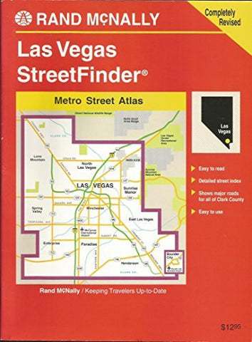 Las Vegas and Vicinity (Streetfinder) - Wide World Maps & MORE! - Book - Wide World Maps & MORE! - Wide World Maps & MORE!