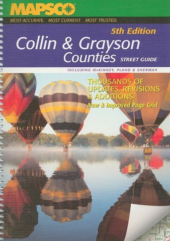 Mapsco Collin & Grayson Counties: Street Guide (Mapsco Street Guide and Directory Collin and Grayson Counties) - Wide World Maps & MORE! - Book - Wide World Maps & MORE! - Wide World Maps & MORE!