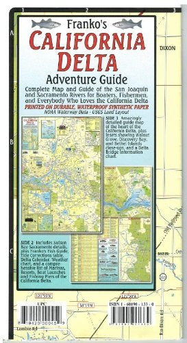 California Delta Adventure Guide - Wide World Maps & MORE! - Office Product - FrankosMaps - Wide World Maps & MORE!