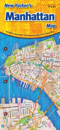 New Yorker's Manhattan Map - Wide World Maps & MORE! - Book - Opus Publishing - Wide World Maps & MORE!