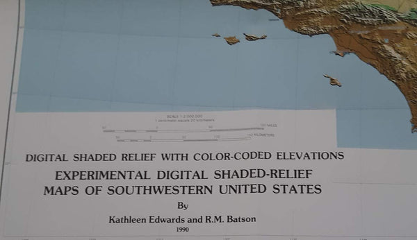 Shaded Relief Maps of Southwestern United States - Wide World Maps & MORE! - Book - Wide World Maps & MORE! - Wide World Maps & MORE!